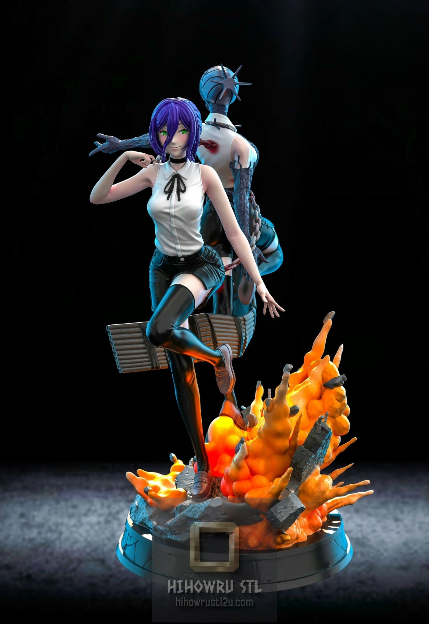 5253 Reze - Chainsaw Man - STL 3D Print Files