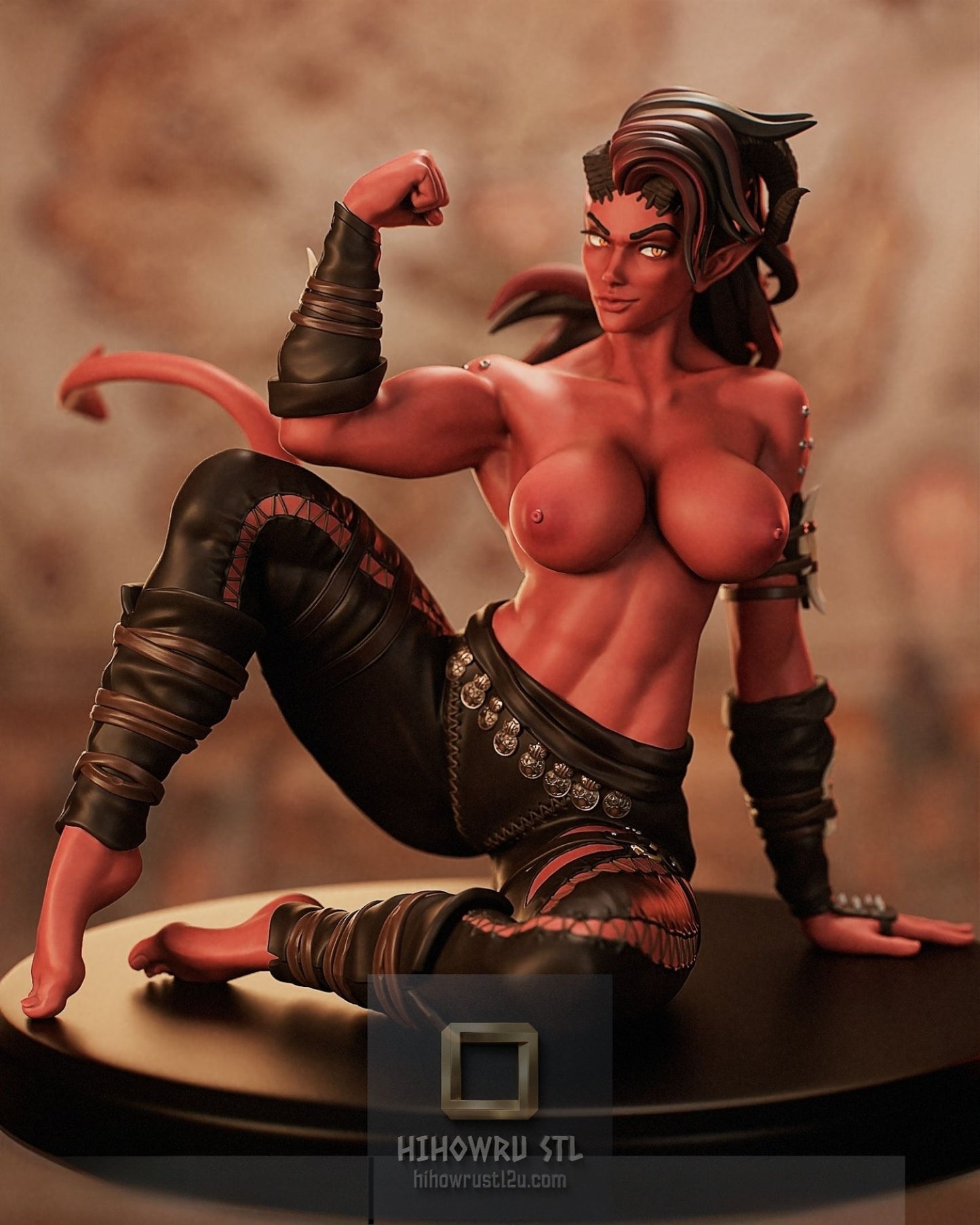 5157 Karlach NSFW - Baldurs Gate 3 - STL 3D Print Files