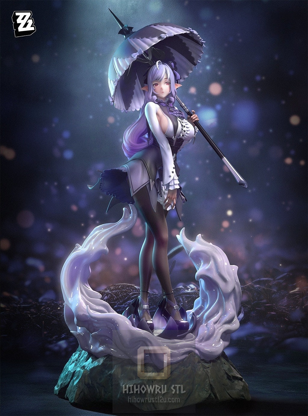 4914 Vivian Banshee NSFW - Zenless Zone Zero  - STL 3D Print Files