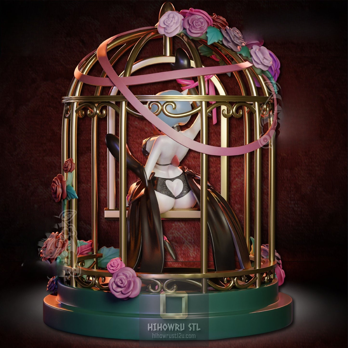 5366 Mega Gardevoir NSFW - POKEMON - STL 3D Print Files
