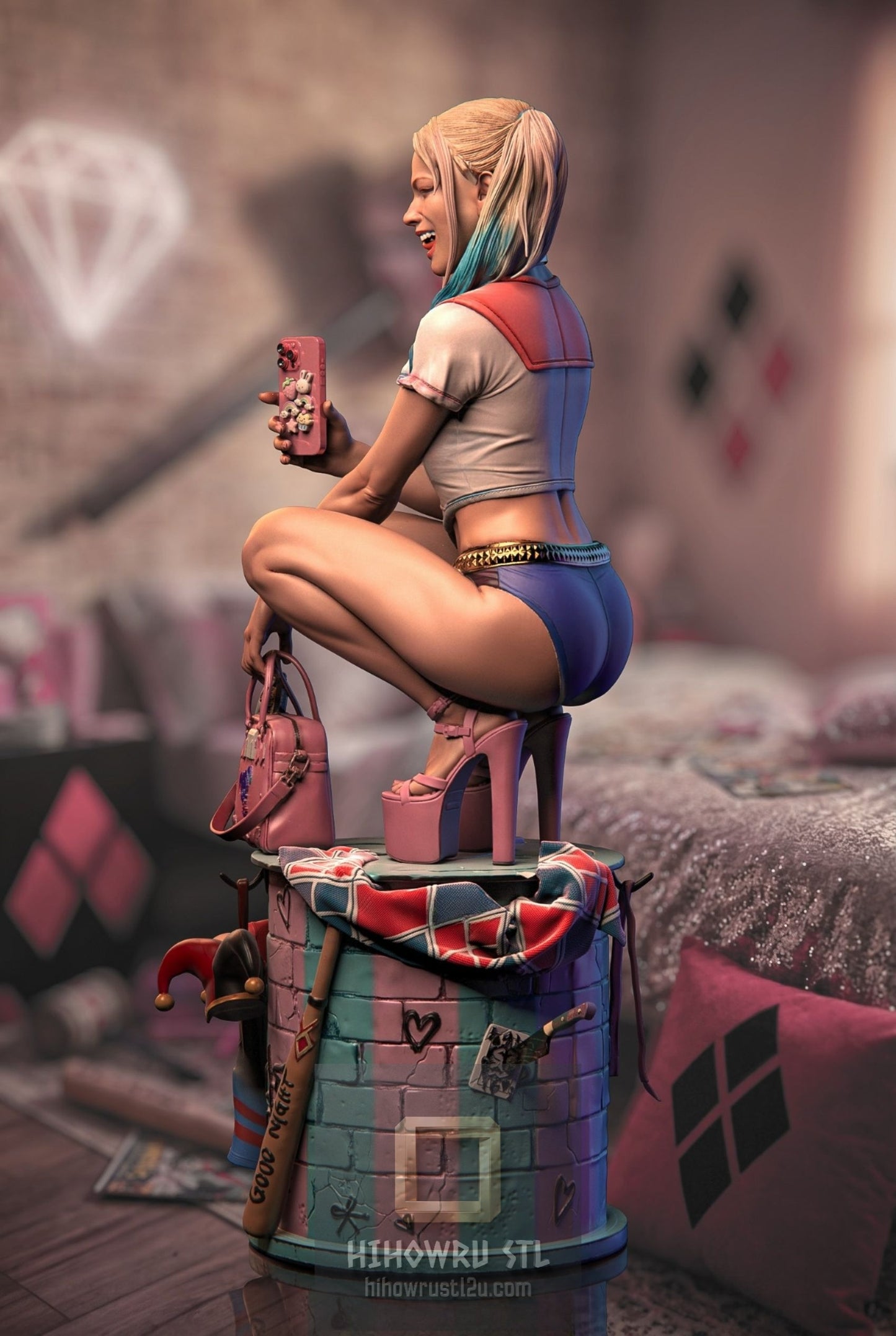 5135 Harley Quinn - DC Comics - STL 3D Print Files
