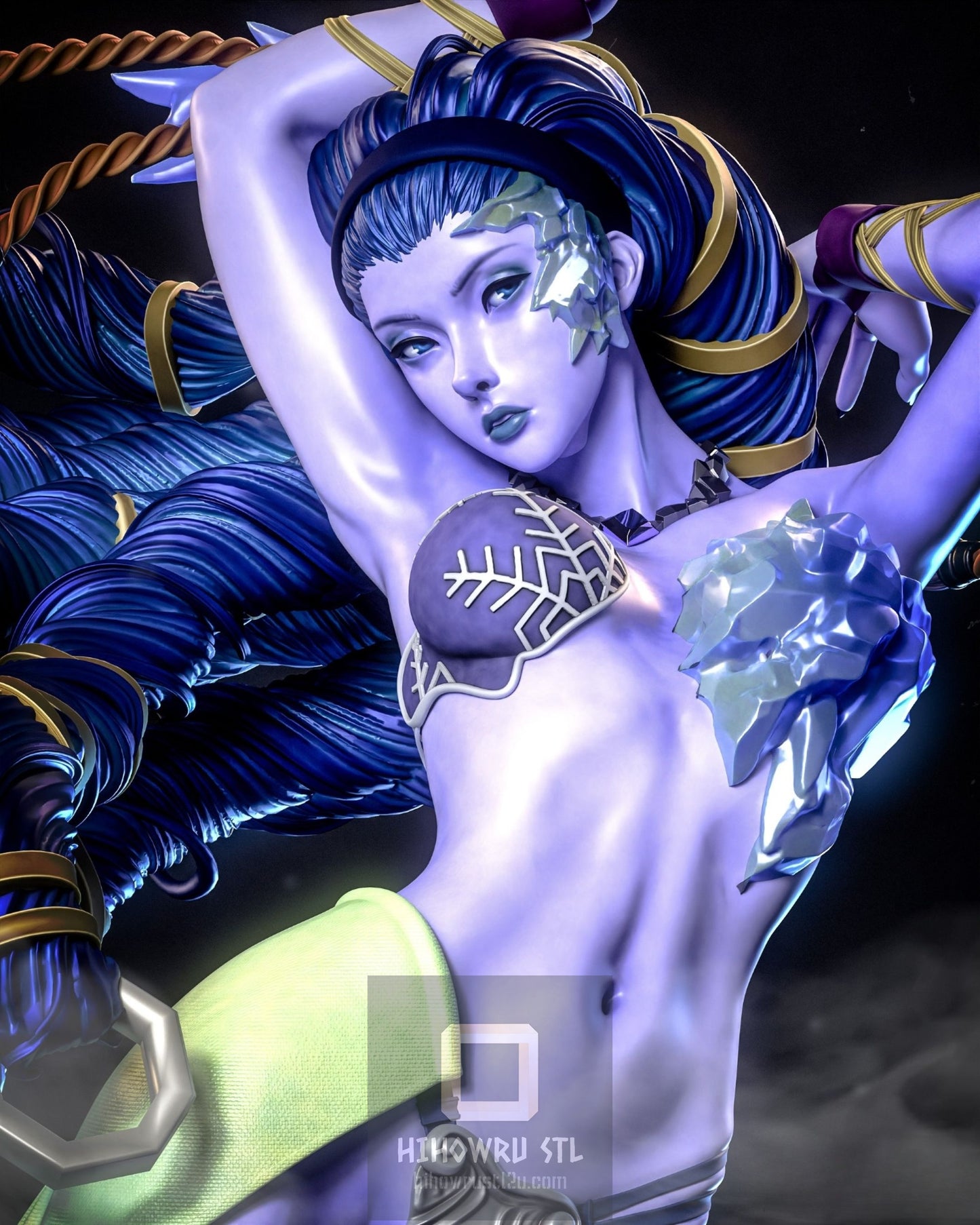 4898 Shiva NSFW - Final Fantasy - STL 3D Print Files