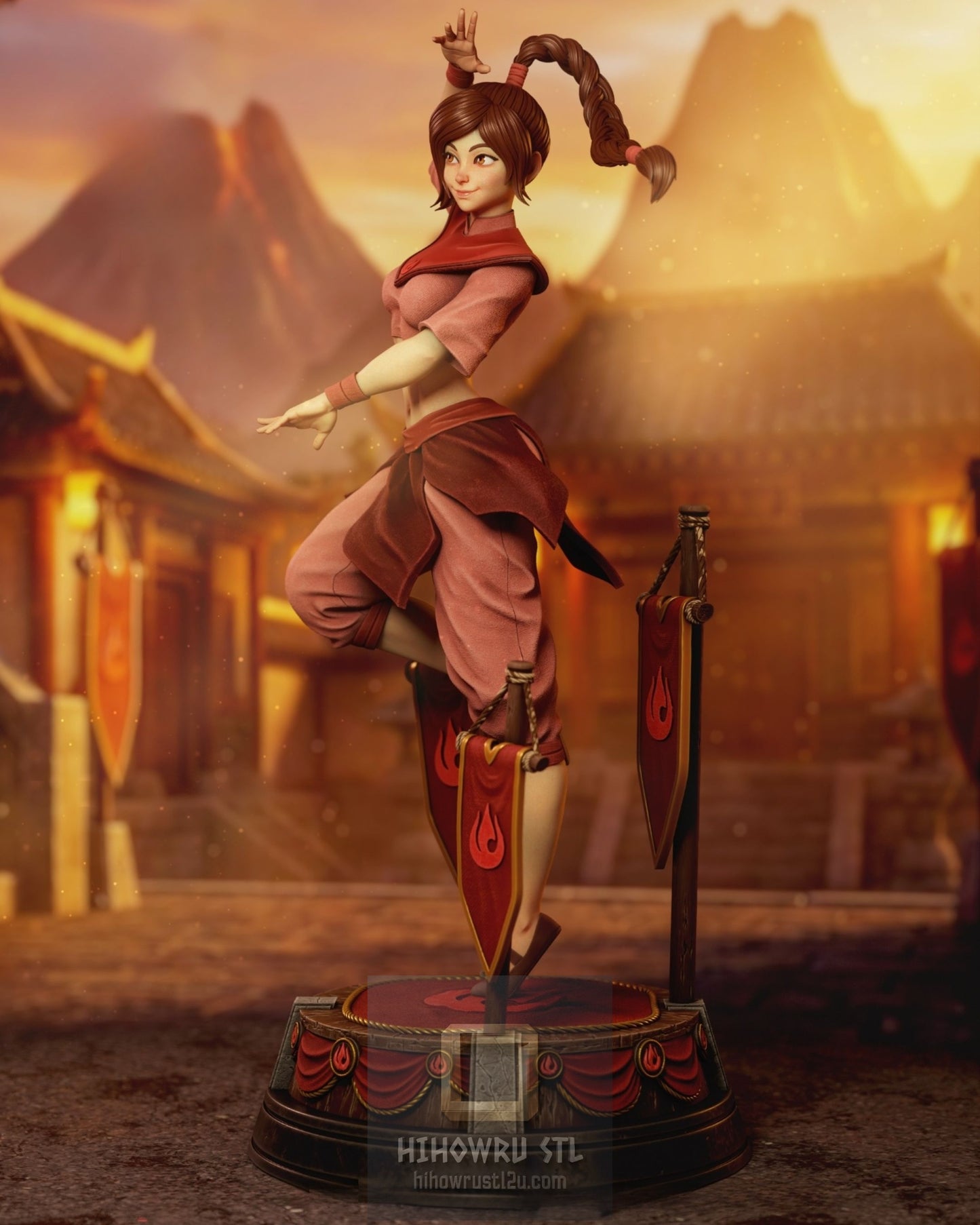 5123 Ty Lee - Avatar - STL 3D Print Files