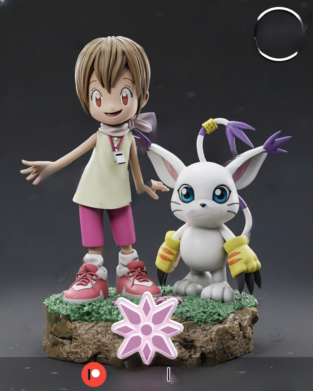 Kari and Tailmon - Digimon - STL 3D Print Files