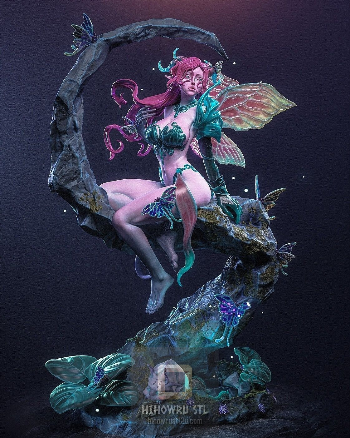 5212 Moth Guardian NSFW - STL 3D Print Files