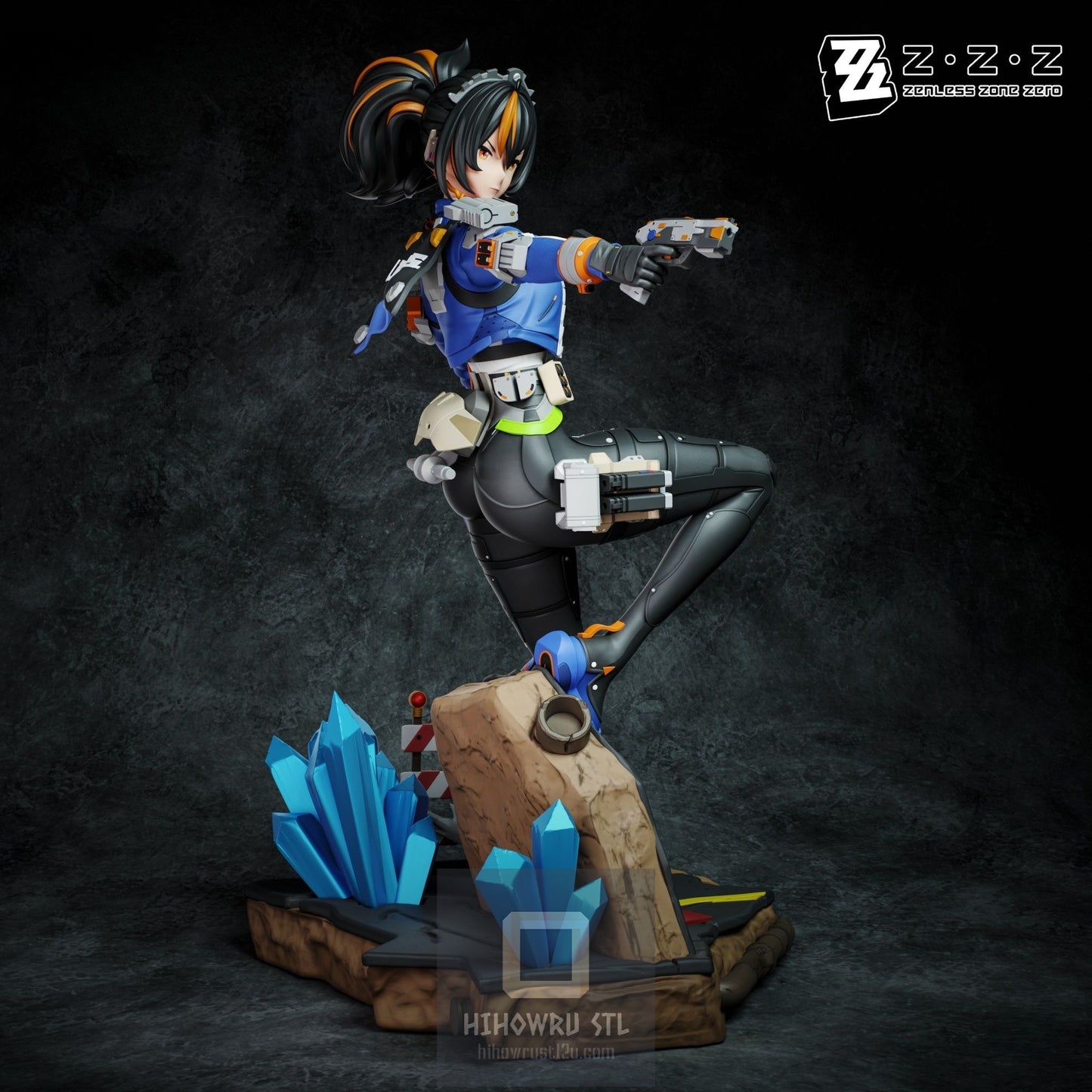 4355 Zhu Yuan - Zenless Zone Zero - STL 3D Print Files