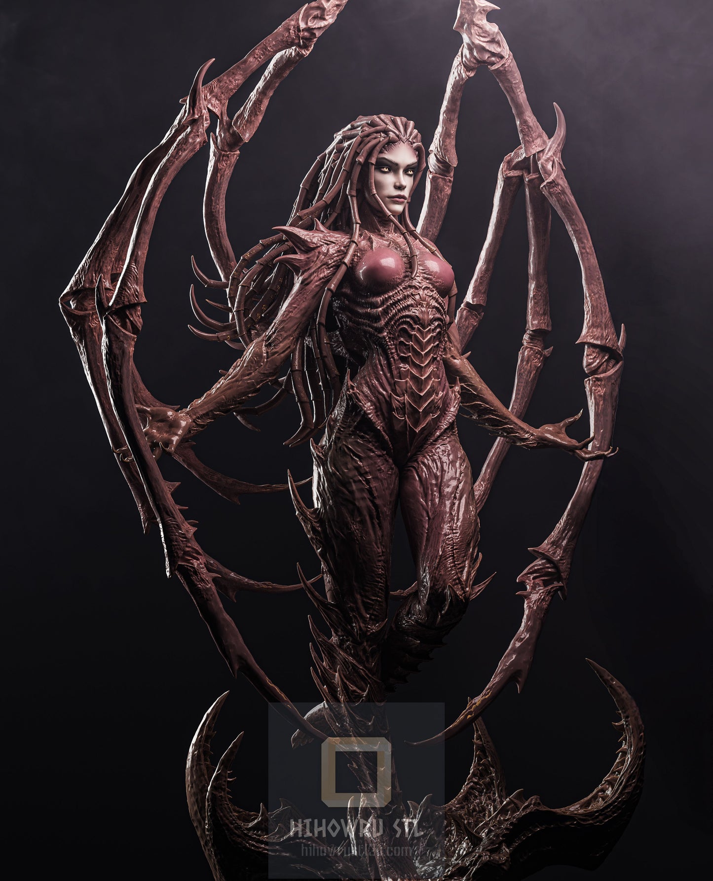 4423 Sarah Louise Kerrigan - Star Craft - STL 3D Print Files