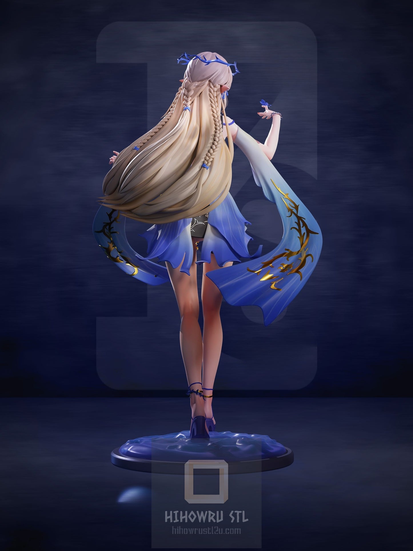 4621 Cartethyia - Wuthering Waves - STL 3D Print Files