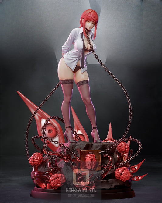 4618 Makima - Chainsaw Man - STL 3D Print Files