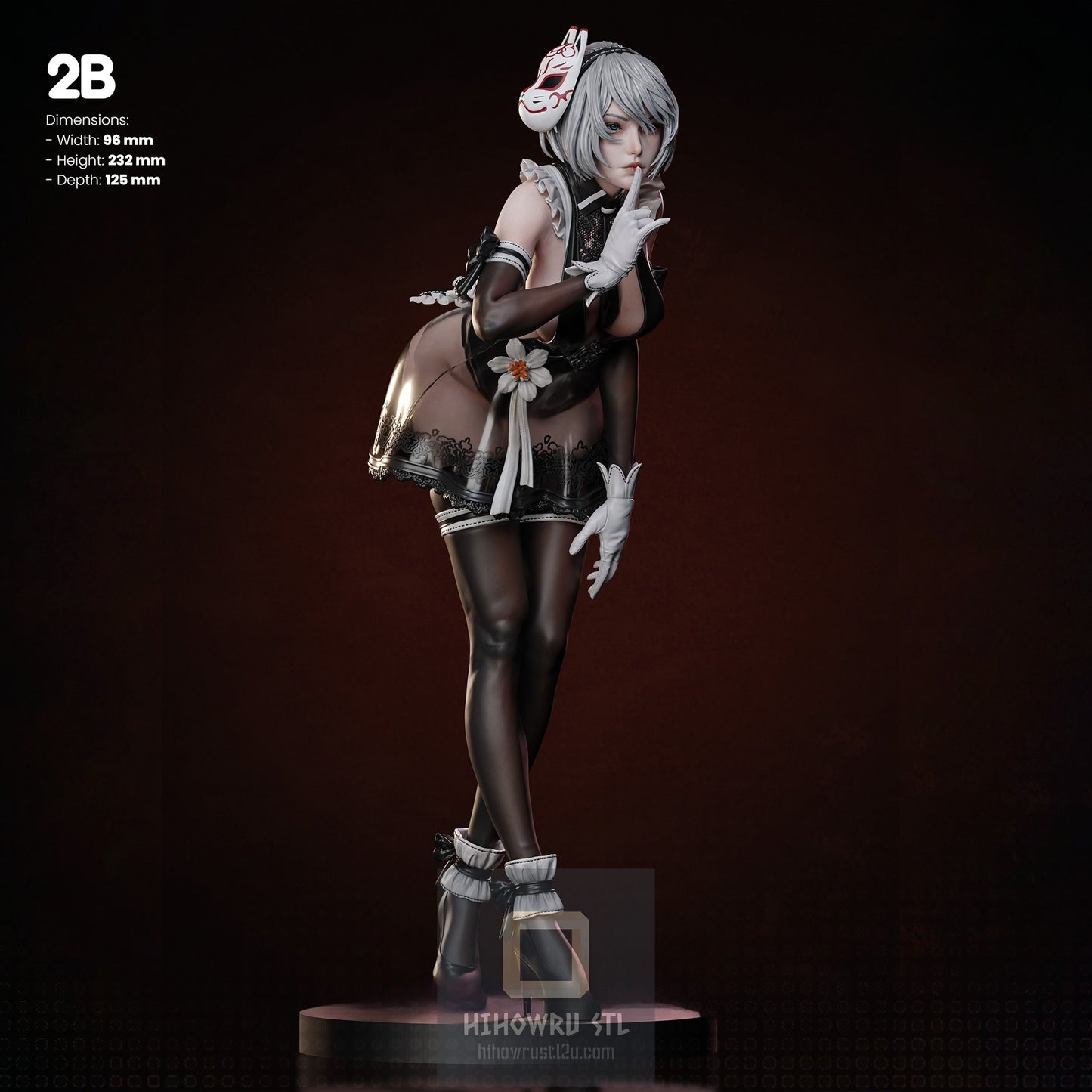 4453 2B NSFW - NIER AUTOMATA - STL 3D Print Files