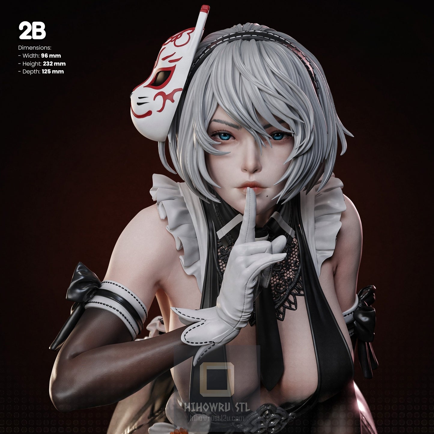 4453 2B NSFW - NIER AUTOMATA - STL 3D Print Files