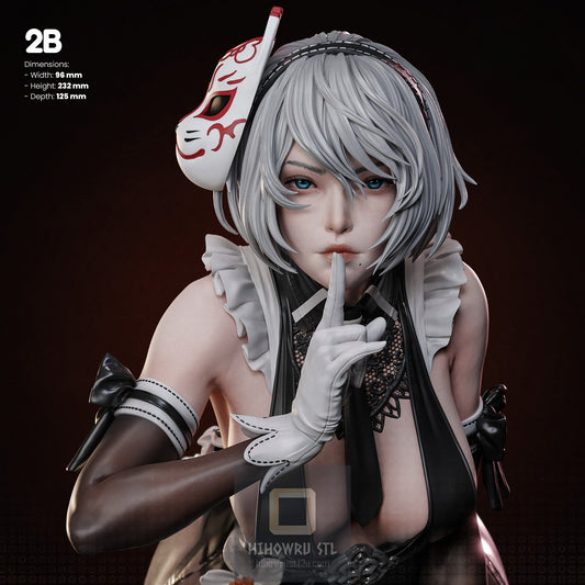 4453 2B NSFW - NIER AUTOMATA - STL 3D Print Files