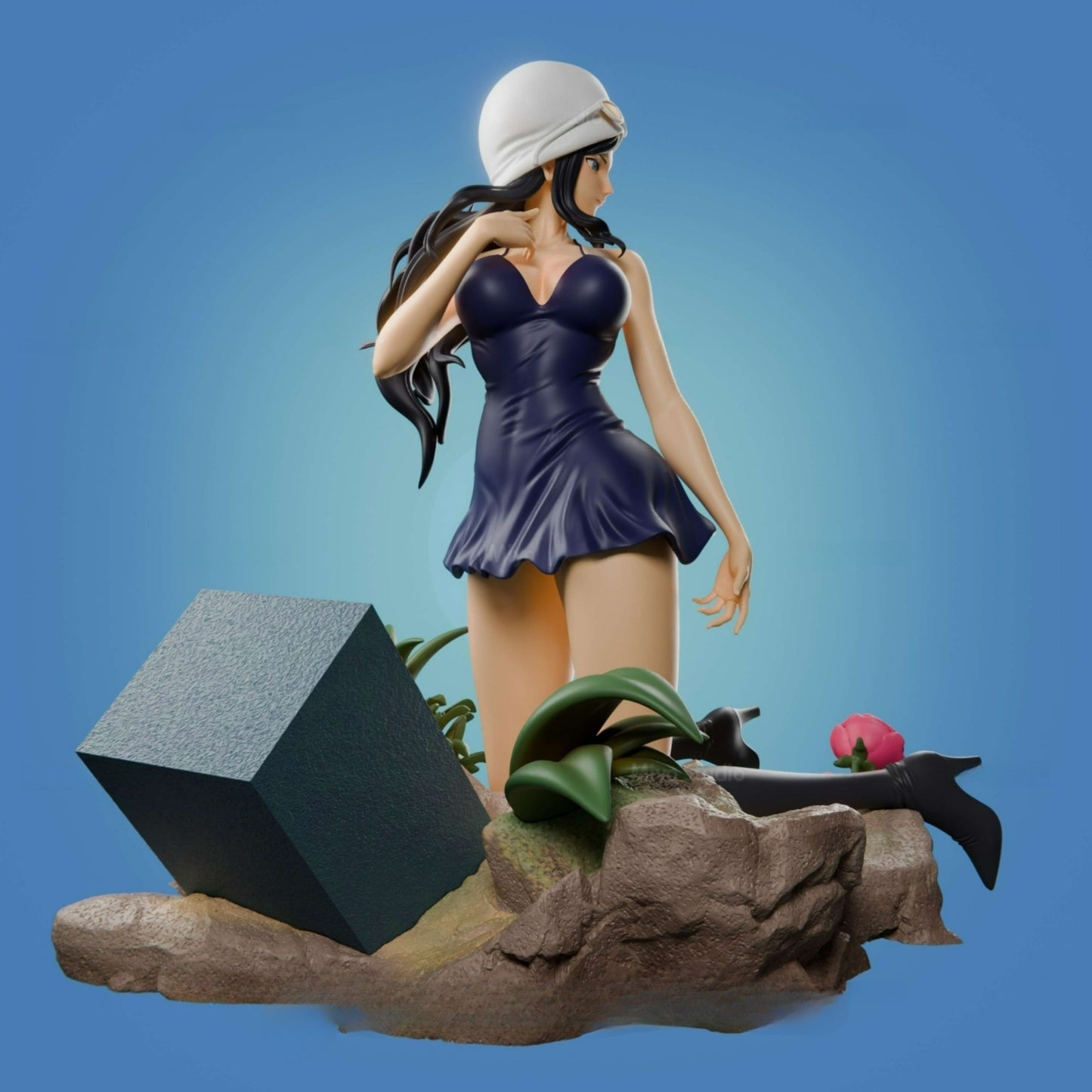 2870 Nico Robin NSFW - One Piece - STL 3D Print Files