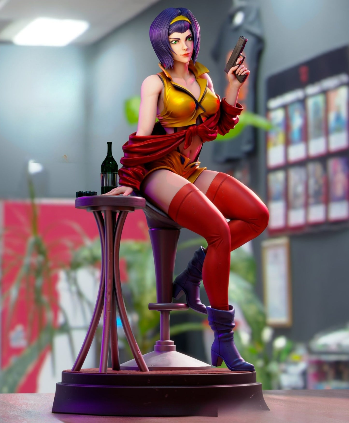 2903 Faye Valentine NSFW - Cowboy Bebop - STL 3D Print Files