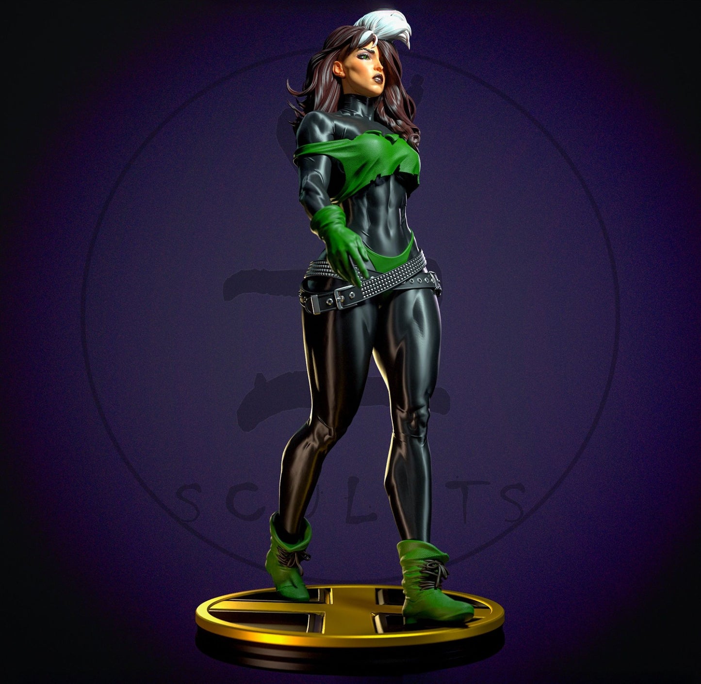 2926 Rogue NSFW - X-Men - STL 3D Print Files