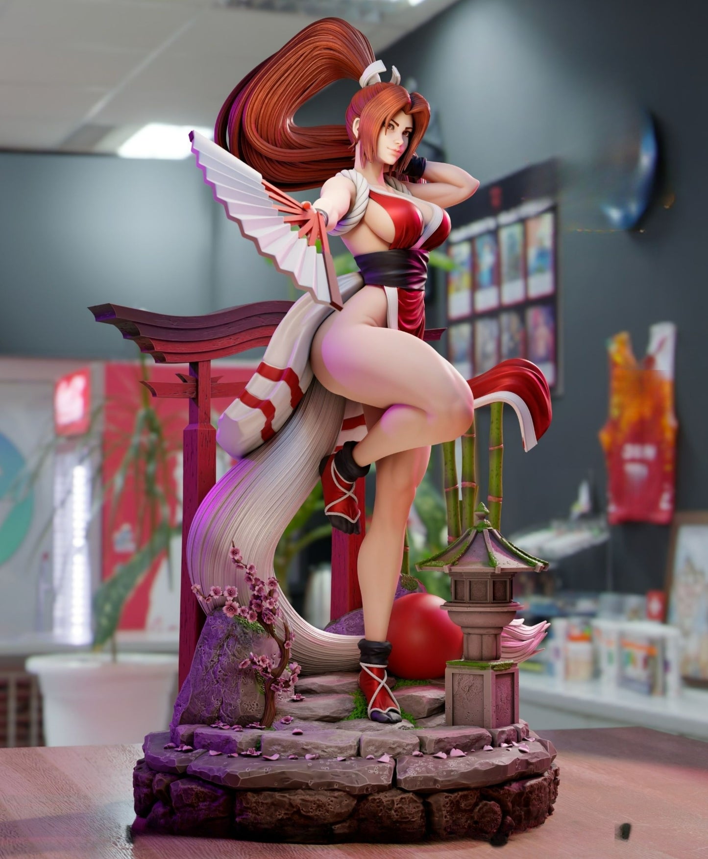 2966 Mai Shiranui NSFW - King of Fighters - STL 3D Print Files