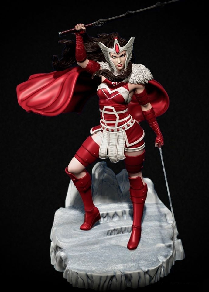 3036 Lady Sif - Marvel Comics - STL 3D Print Files