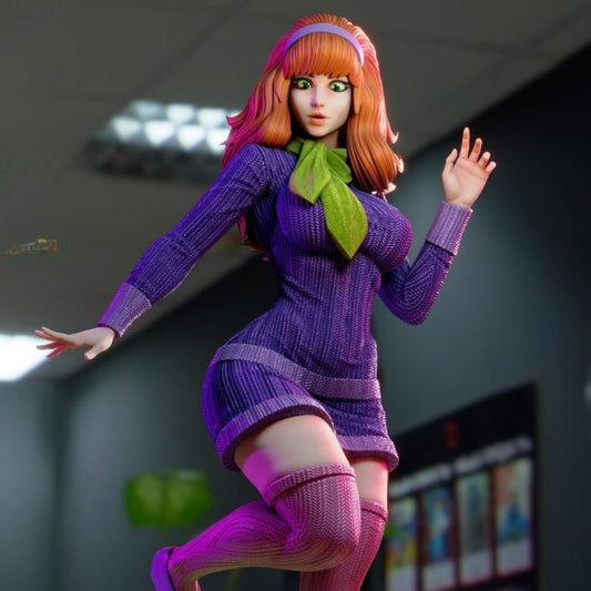 3118 Daphne Blake - Scooby-Doo - STL 3D Print Files