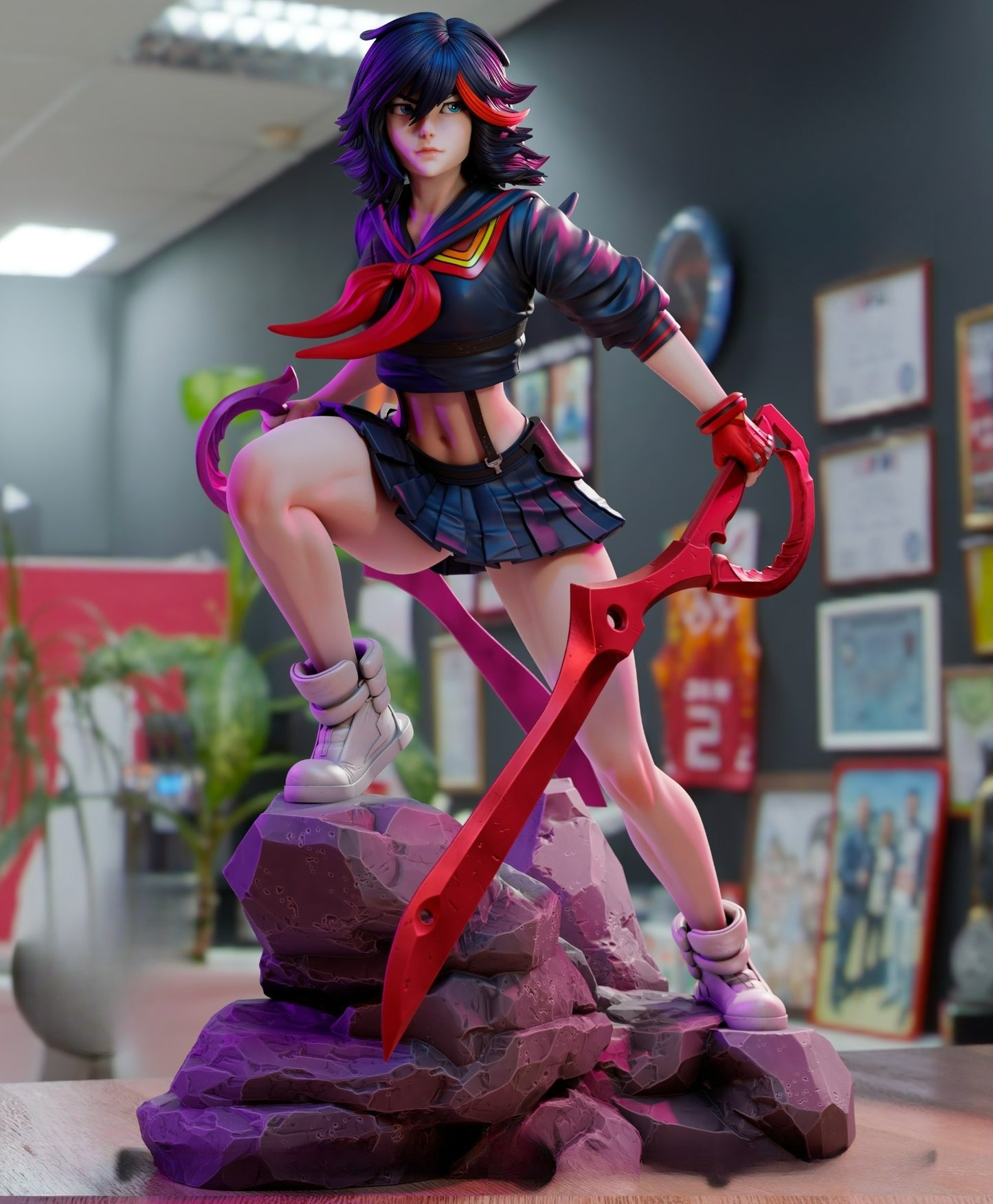 3176 Ryūko Matoi - Kill la Kill - STL 3D Print Files