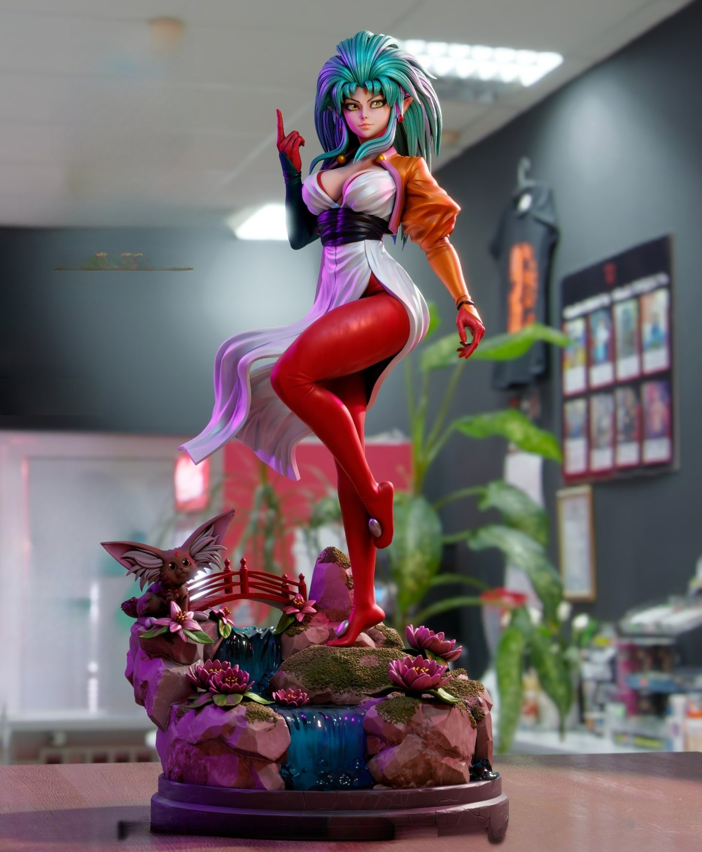 3177 Ryoko Hakubi NSFW - Tenchi Muyo - STL 3D Print Files