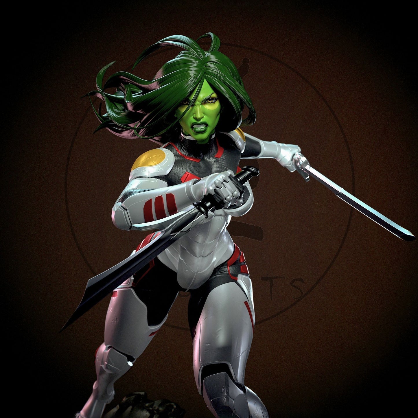 3270 Gamora NSFW - Guardians of the Galaxy - STL 3D Print Files