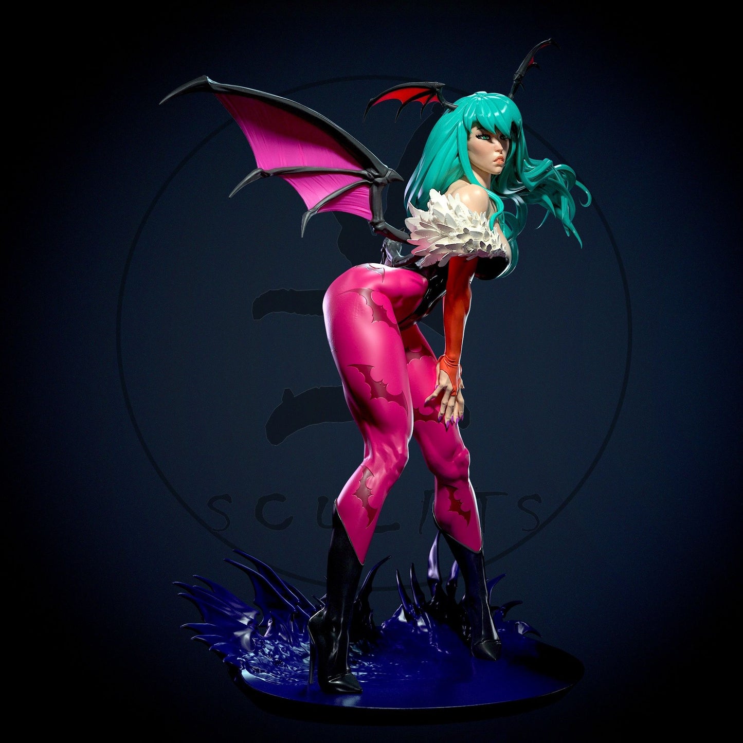 3271 Morrigan NSFW - Darkstalkers - STL 3D Print Files