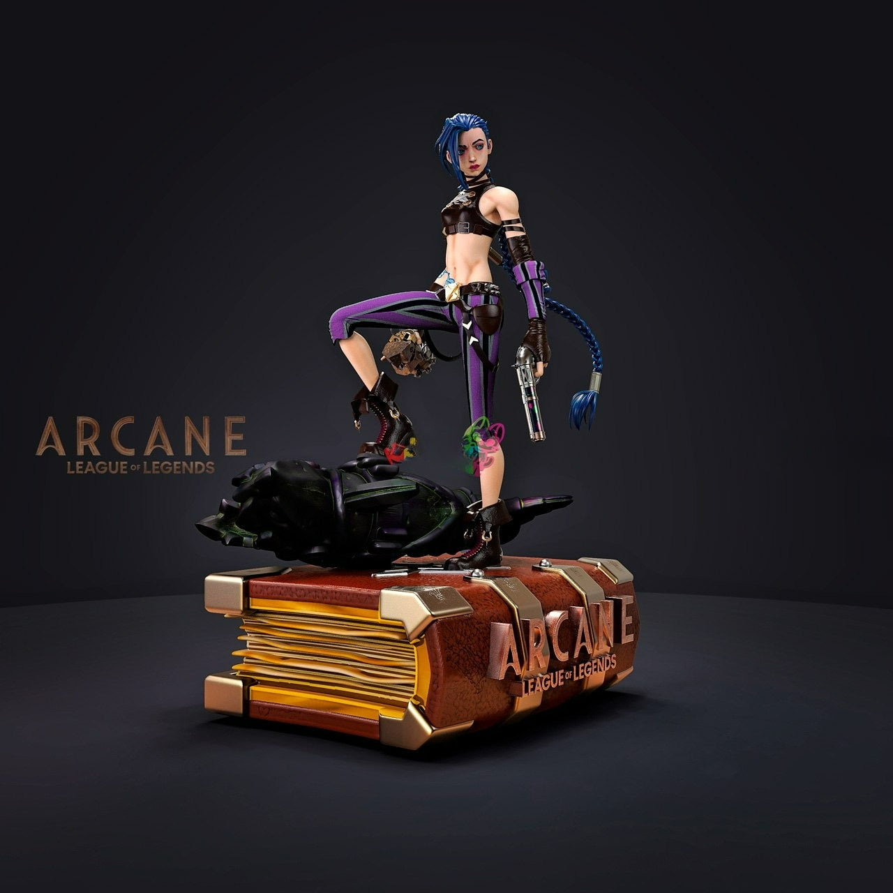 3428 Jinx - League of Legends - STL 3D Print Files