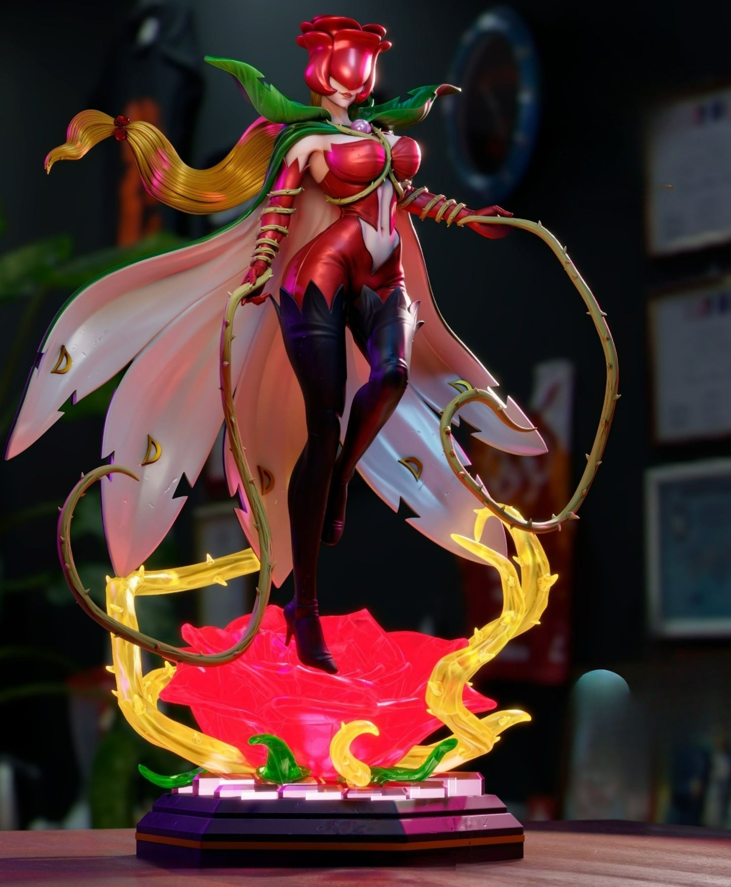 3558 Rosemon - Digimon - STL 3D Print Files