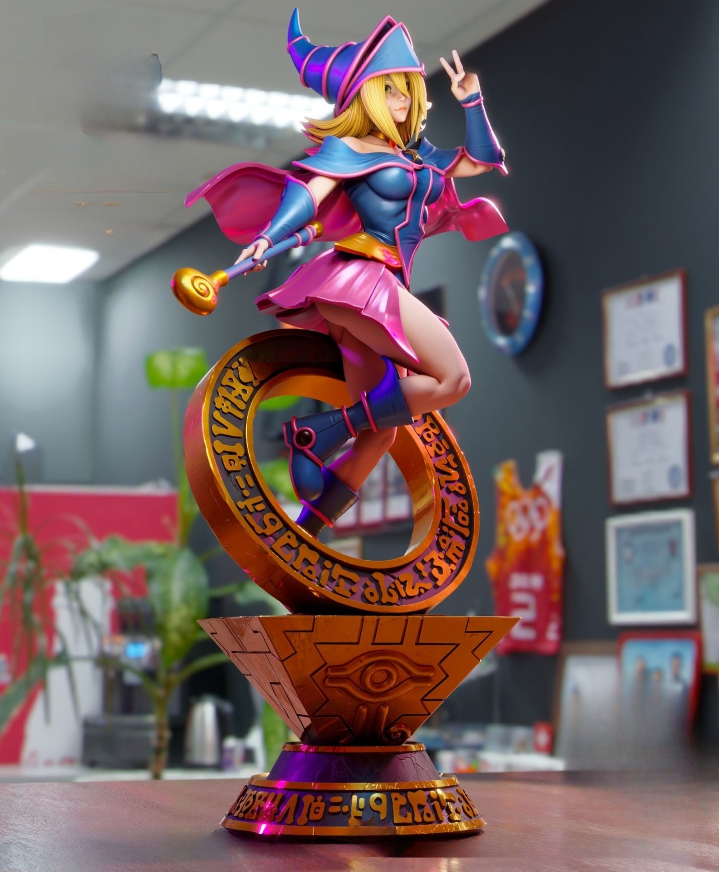 3620 Dark Magician Girl NSFW - Yu-Gi-Oh! - STL 3D Print Files
