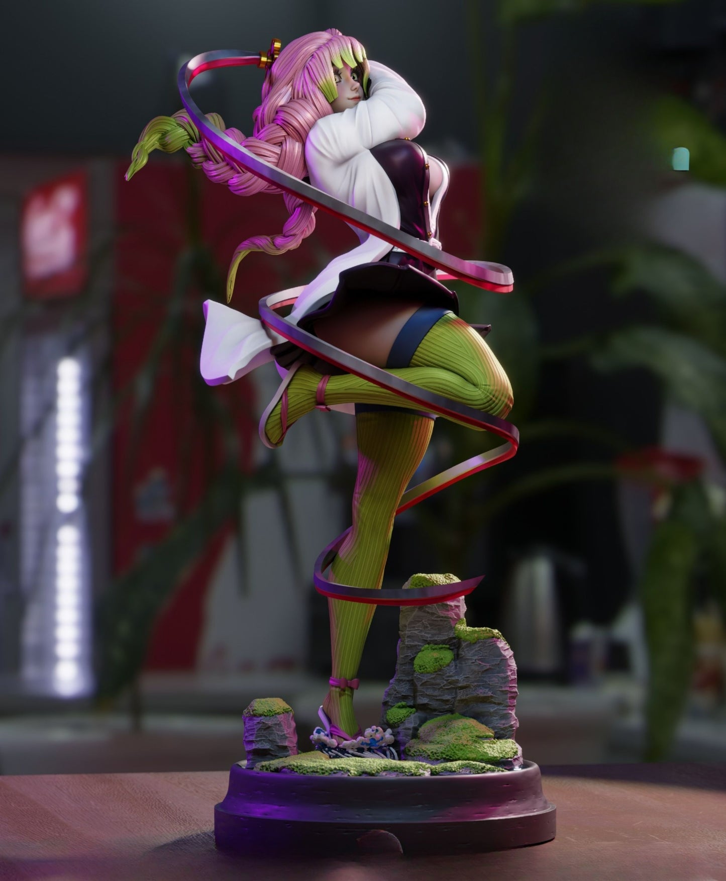 3729 Mitsuri Kanroji NSFW - Demon Slayer - STL 3D Print Files