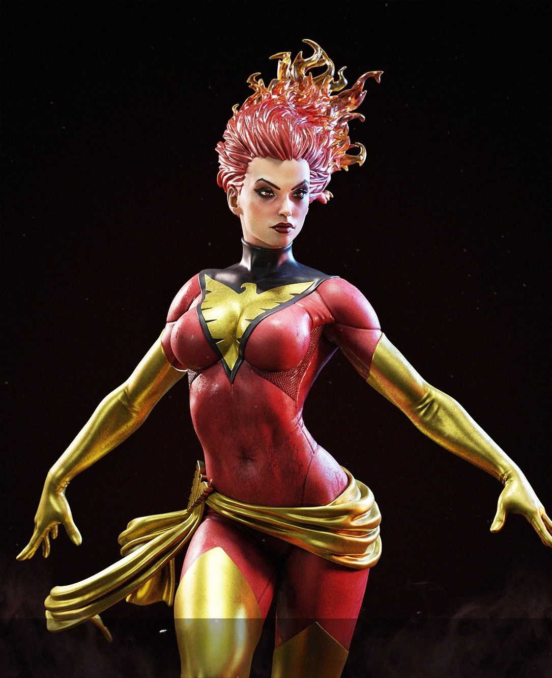 4228 Dark Phoenix - X-MEN - STL 3D Print Files