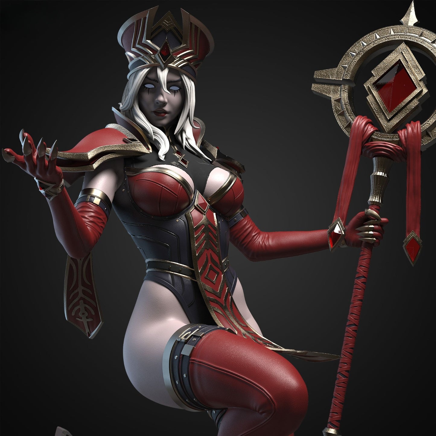4238 Sally Whitemane NSFW - World of Warcraft - STL 3D Print Files