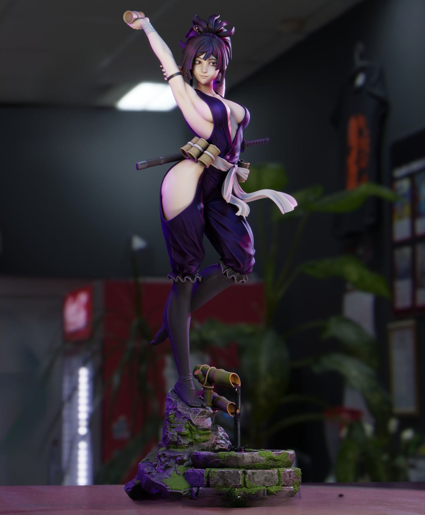 4253 Yuzuriha NSFW - Hell's Paradise - STL 3D Print Files