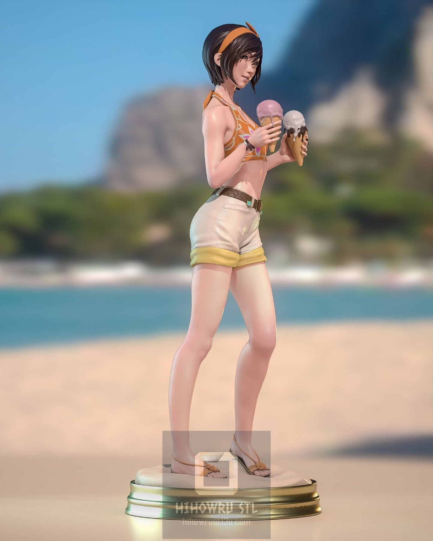4285 Yuffie Kisaragi - Final Fantasy - STL 3D Print Files