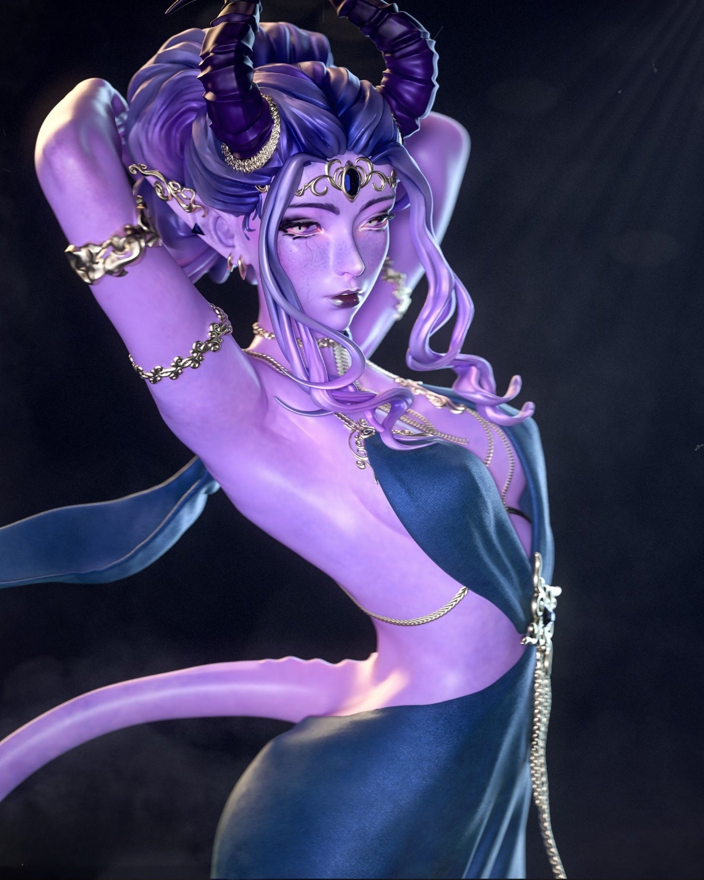 4293 Tiefling - STL 3D Print Files