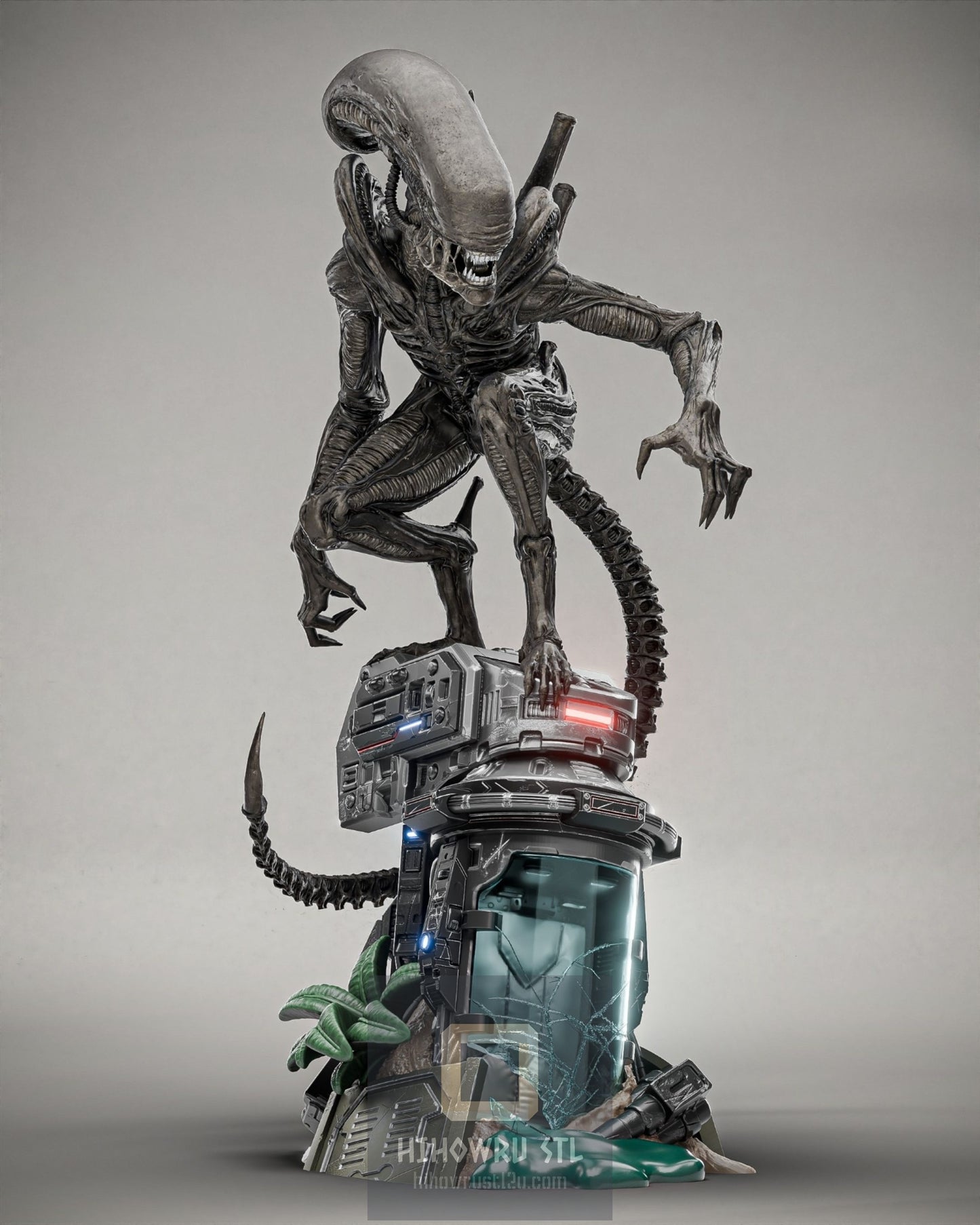 4358 Alien Xenomorph Big Chap - STL 3D Print Files