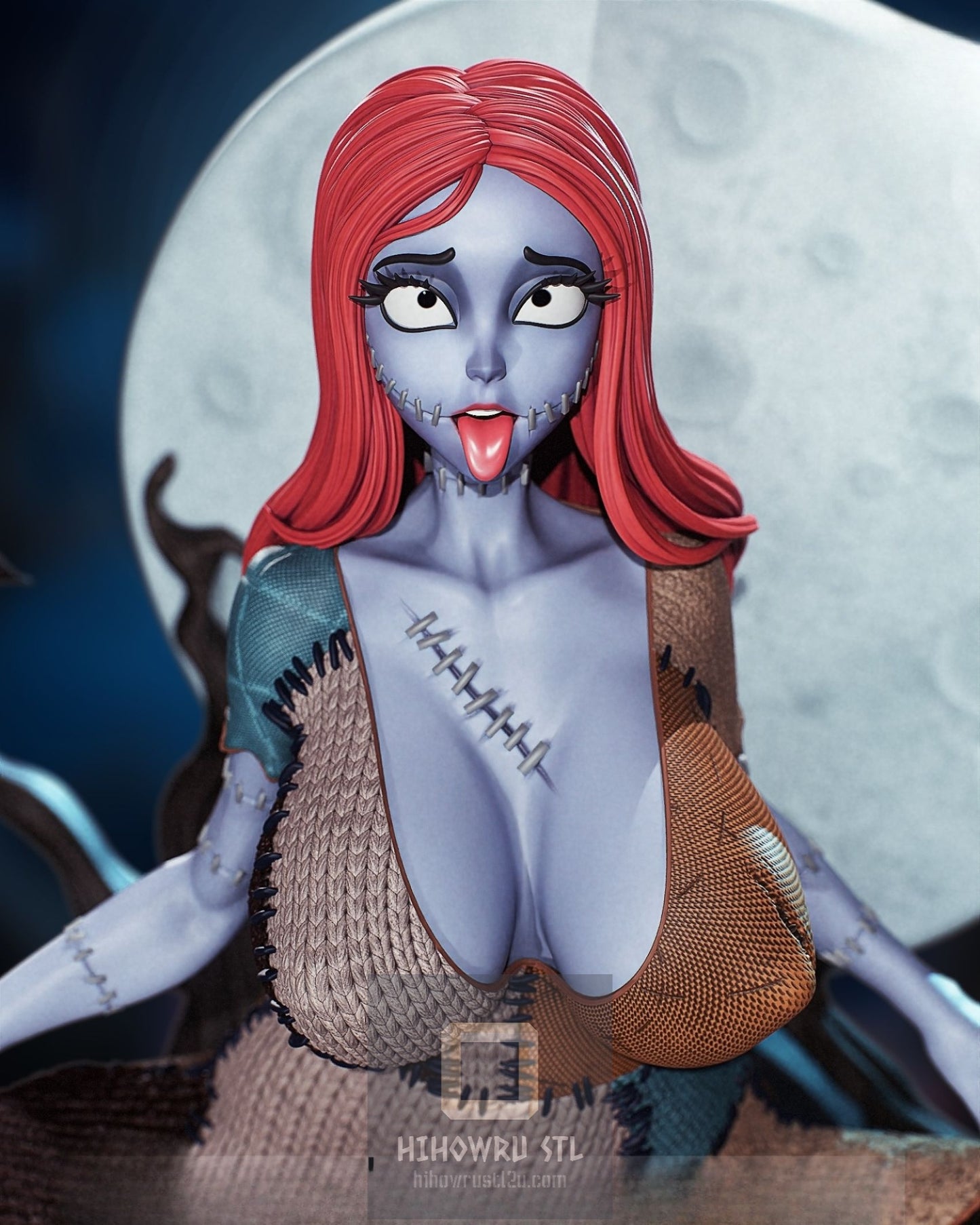 4374 Sally NSFW - The Nightmare Before Christmas - STL 3D Print Files