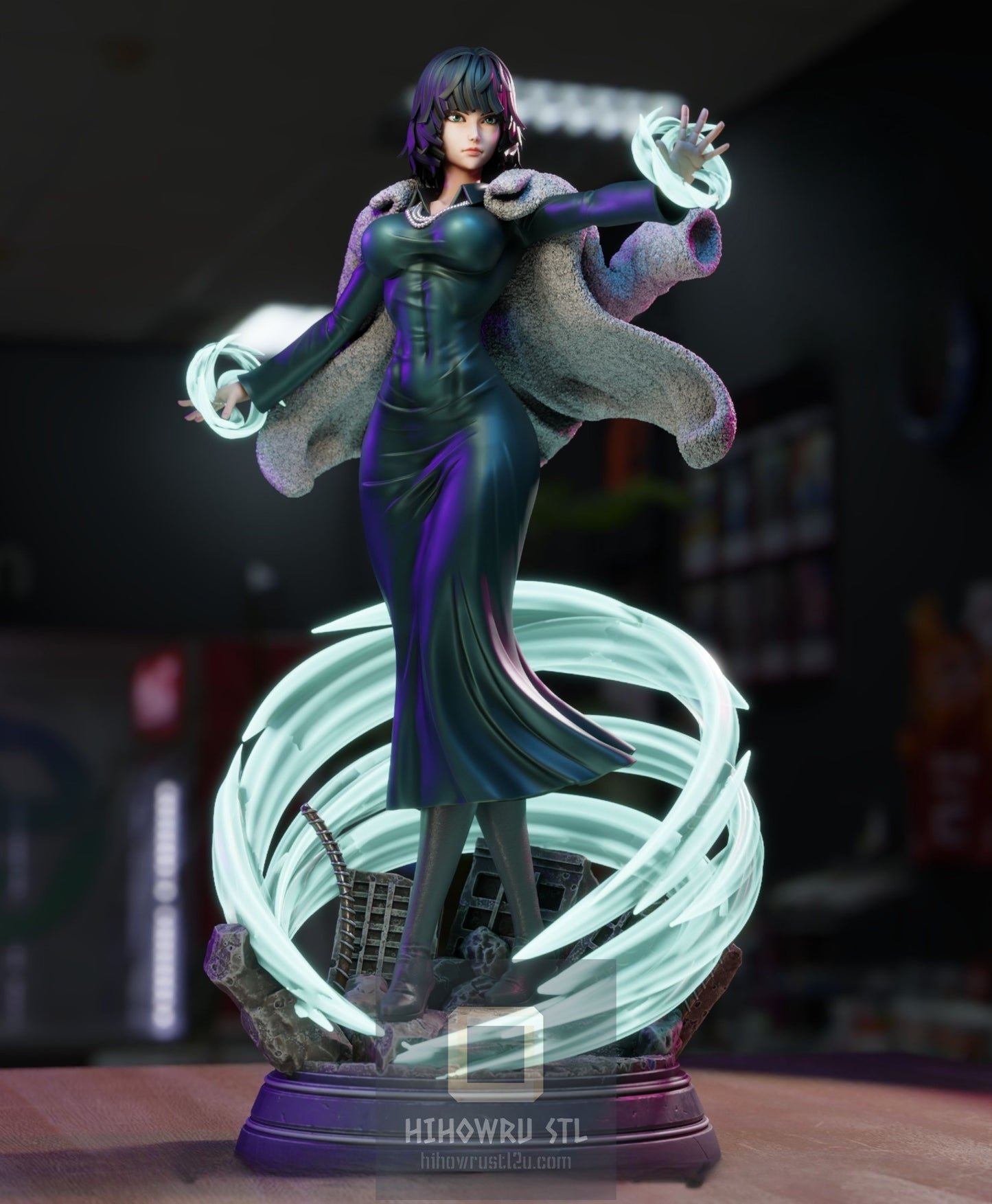 4375 Fubuki - One Punch Man - STL 3D Print Files