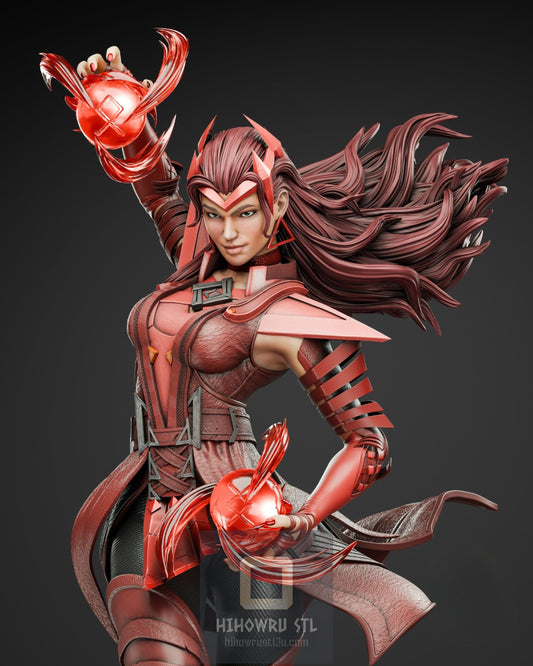 4379 Scarlet Witch - Wanda Maximoff - STL 3D Print Files