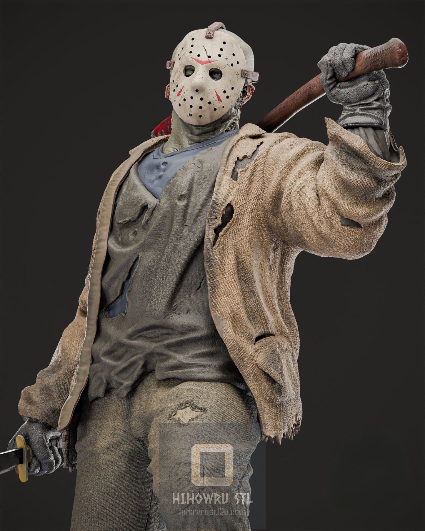 4388 Jason Voorhees - Friday the 13th - STL 3D Print Files