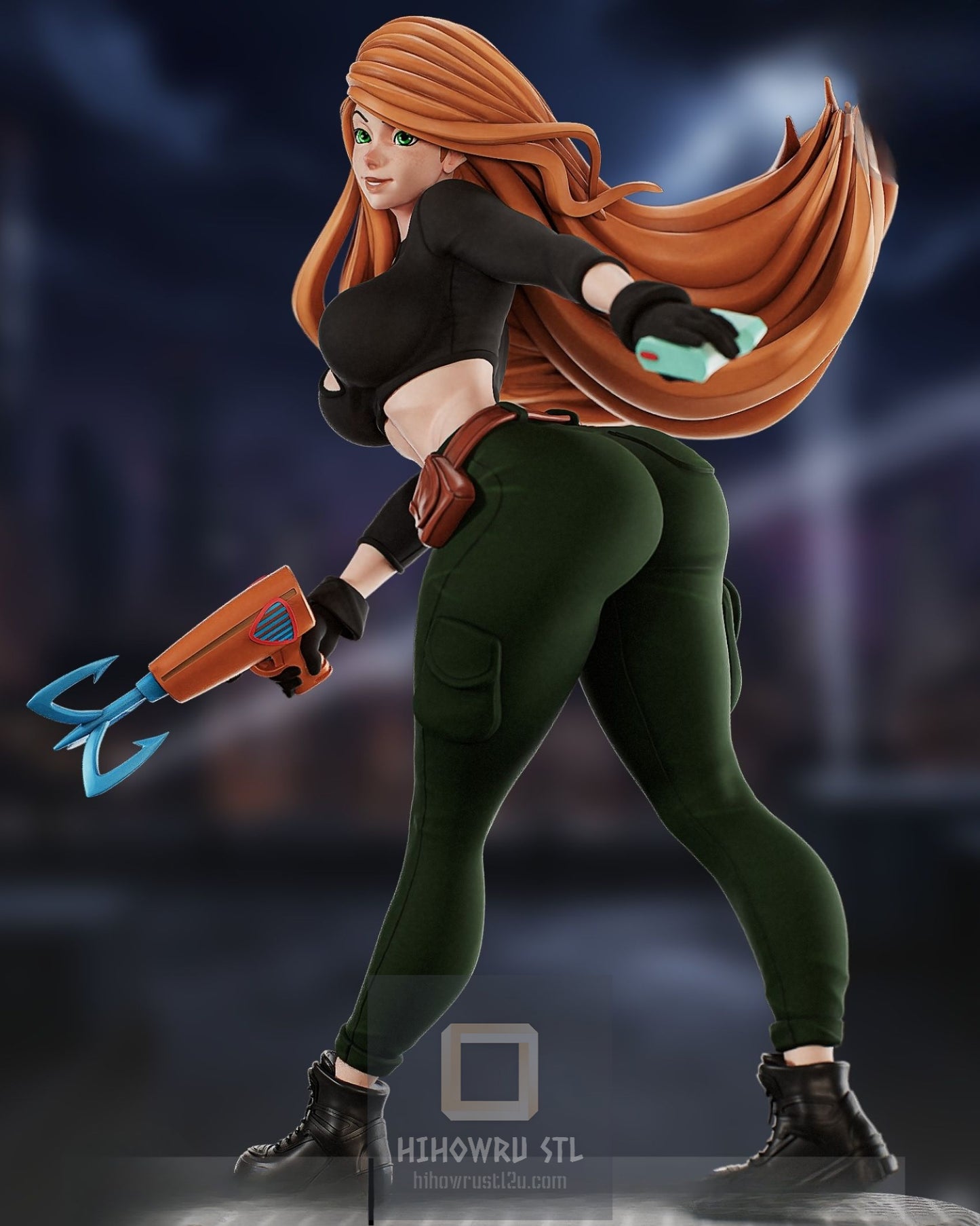 4393 Kim Possible NSFW - STL 3D Print Files