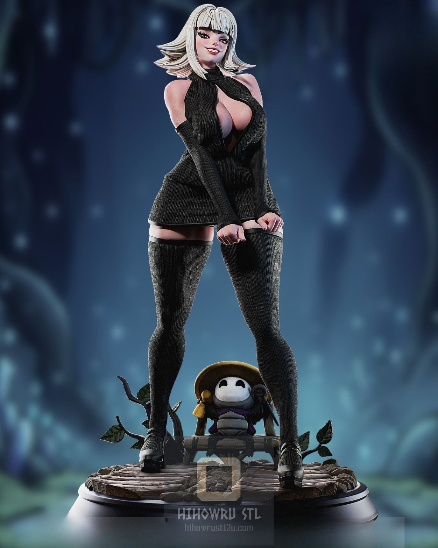 4407 Hornet NSFW - Hollow Knight - STL 3D Print Files