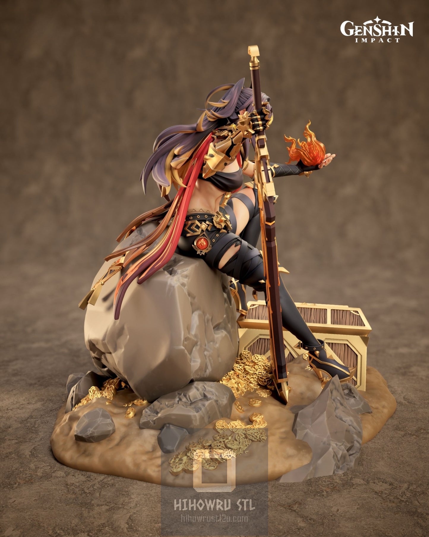 4416 Dehya - Genshin Impact - STL 3D Print Files