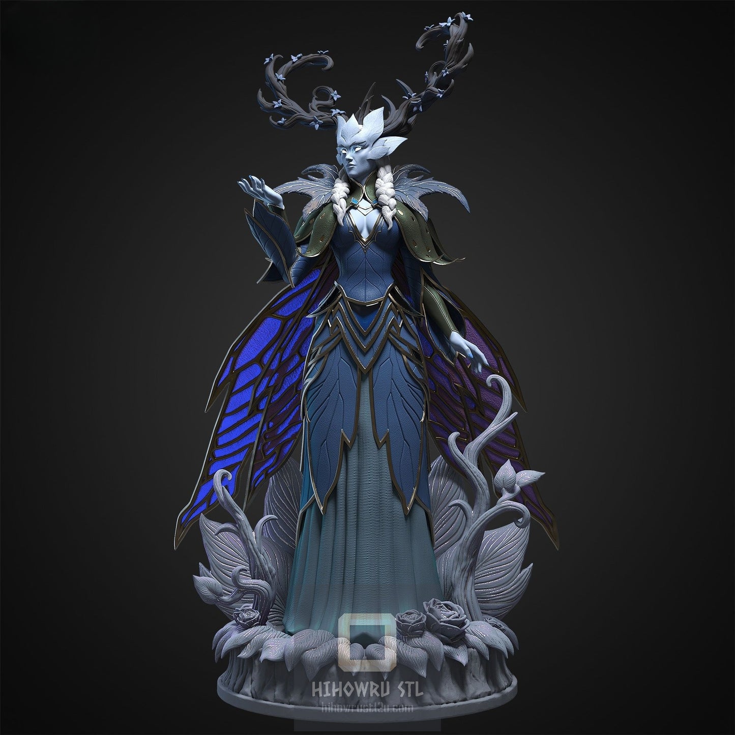 4434 Winter Queen - World of Warcraft - STL 3D Print Files
