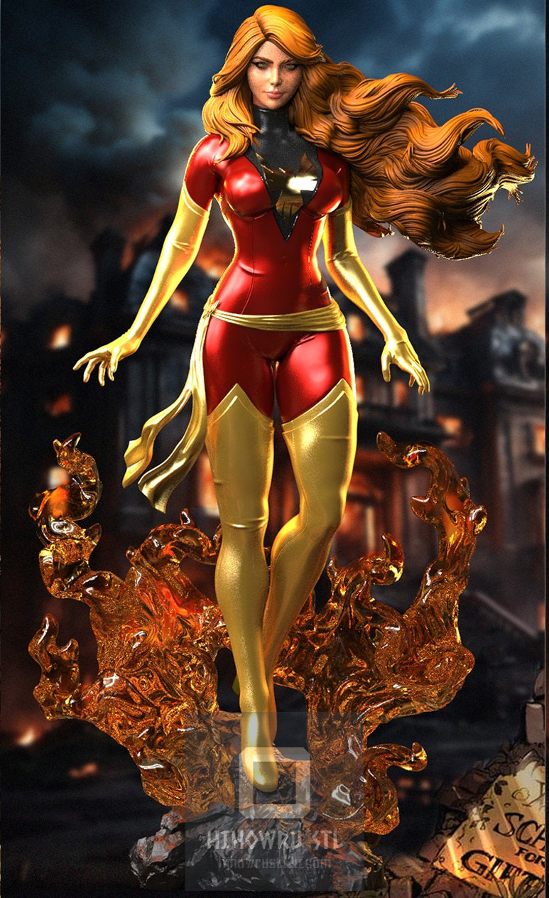 4459 Dark Phoenix - X-MEN - STL 3D Print Files