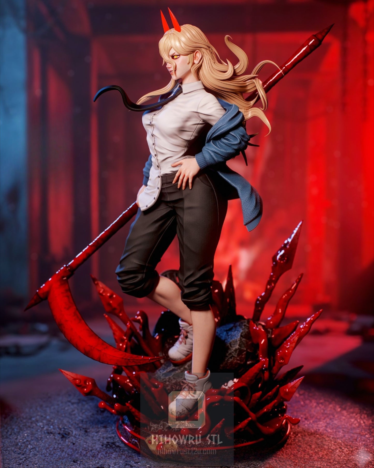 4479 Power NSFW - Chainsaw Man - STL 3D Print Files