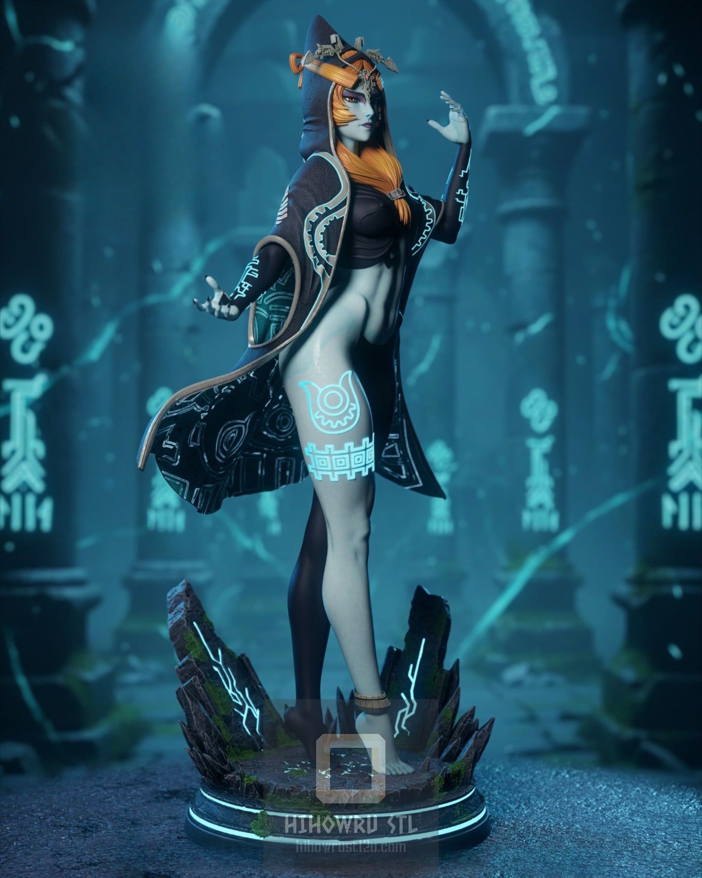 4482 True Midna NSFW - The Legend of Zelda - STL 3D Print Files