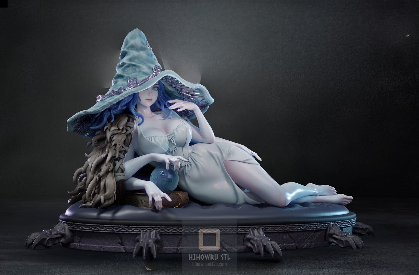 4490 Ranni the Witch NSFW - Elden Ring  - STL 3D Print Files