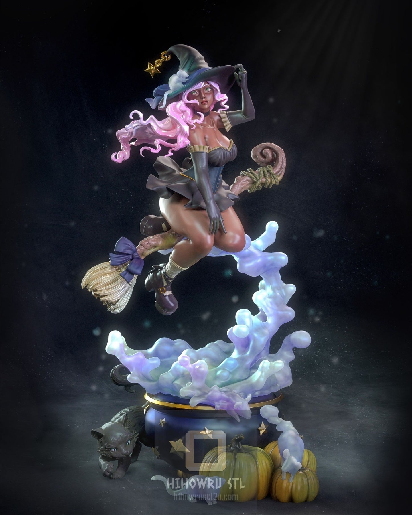 4505 Witch NSFW - STL 3D Print Files