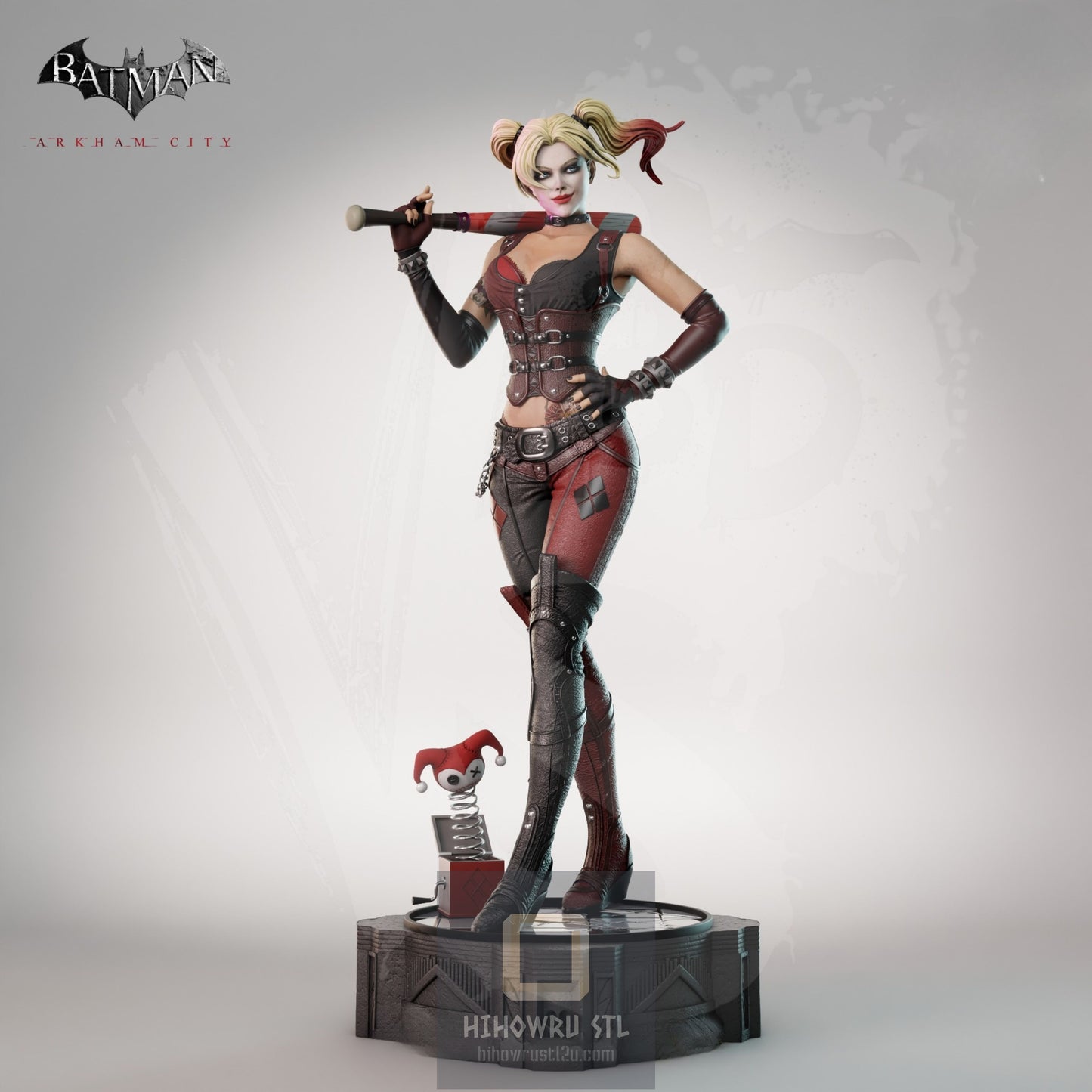 4673 Harley Quinn - Arkham Knight - STL 3D Print Files